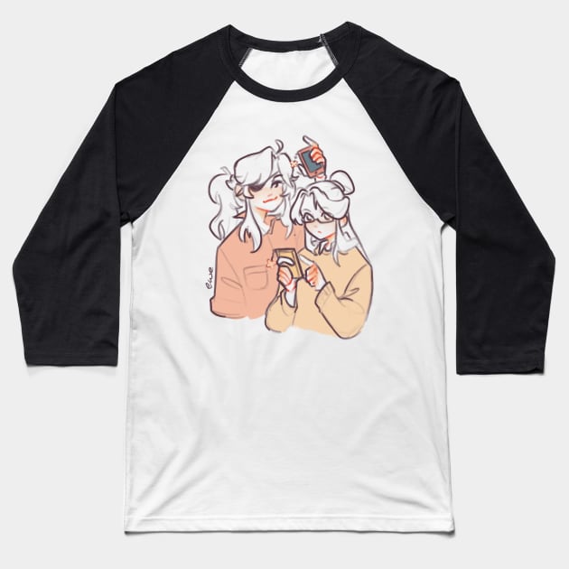 Hualian AU Modern Baseball T-Shirt by ewewhy